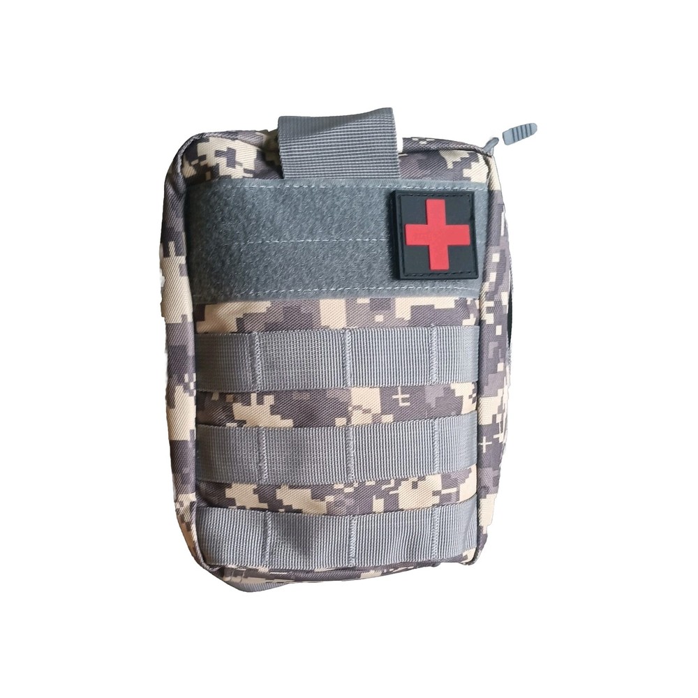 First Aide Kit | Digital  Camo| Removable Patch | Molly System