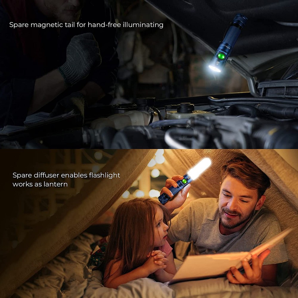 Sofirn SC31 Pro Kit 2000 High Lumen Multi Purpose Flashlight Anduril 2UI - Blue