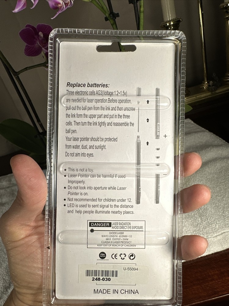 NEW 4in1 Laser Pointer PEN +Teles Copic Baton NEW Sealed