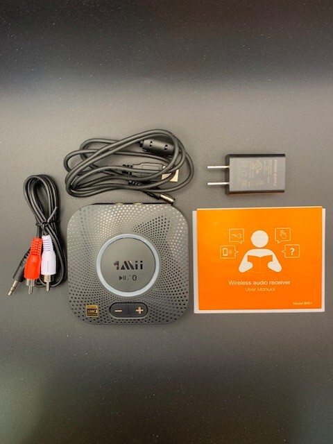 B06S+ LDAC Bluetooth 5.2 Receiver for Home Stereo Hi-Res Music Streaming Hi-Fi