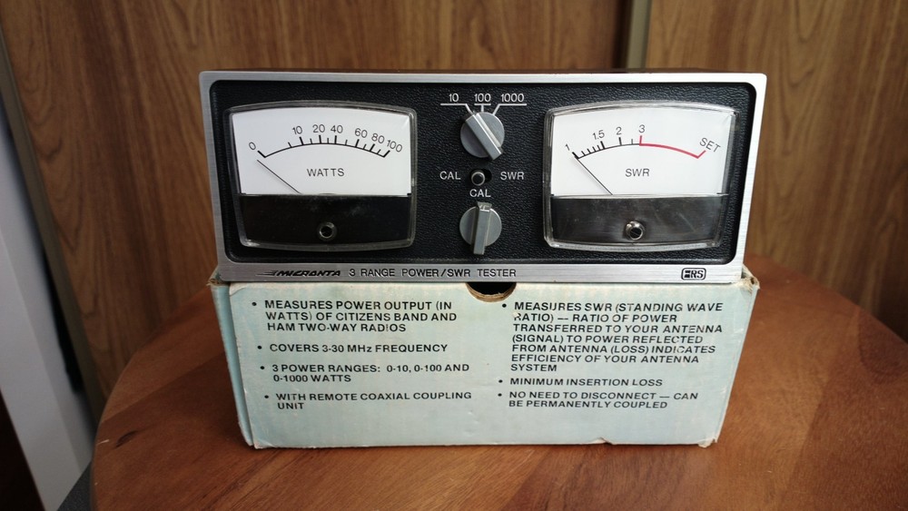 Micronta 3 Range Power / Modulator / SWR Tester 21-520A