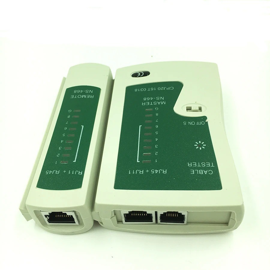 Network Tool Kit - RJ45 Crimper, Tester & Strippers for Ethernet Cable Work