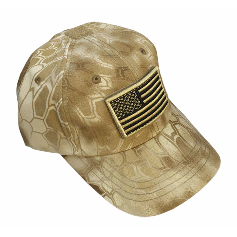 Tactical Operator Contractor Flag Patch Military Cap Hat- Nomad