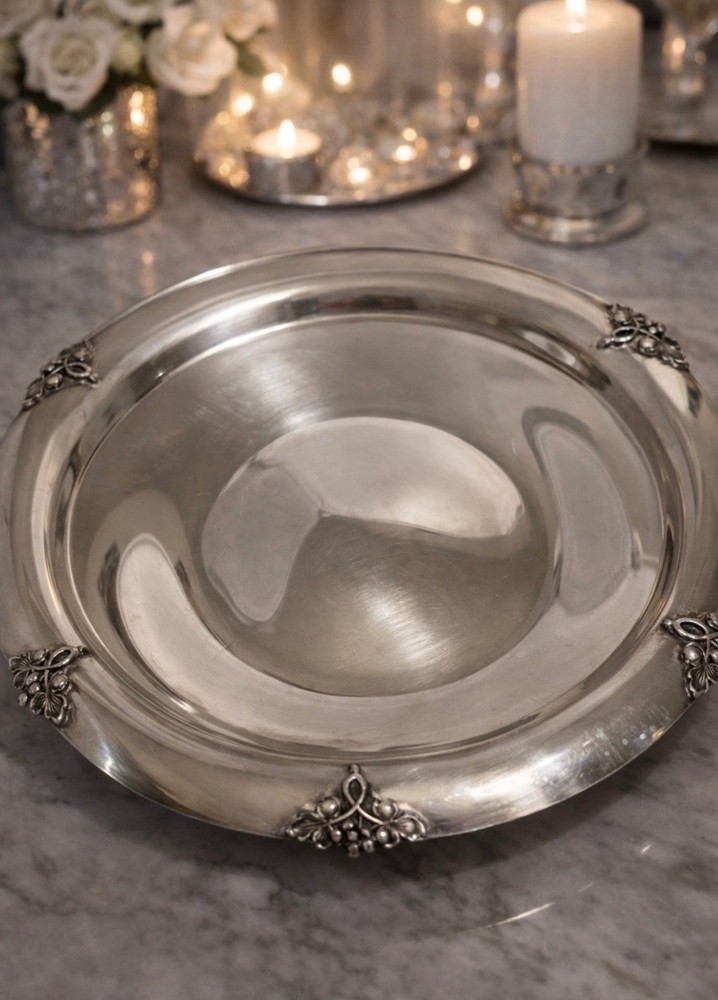 Fisher K262 Silver Plated Antique Platter