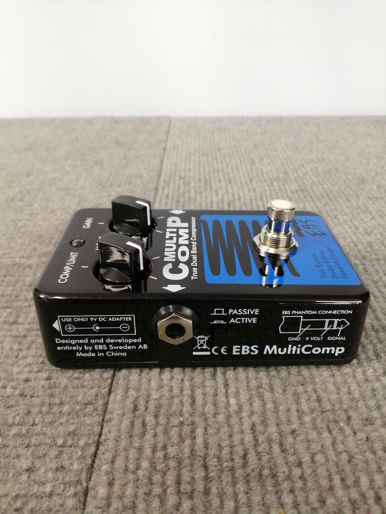 EBS Model MULTI COMP Compressor Effect Pedal