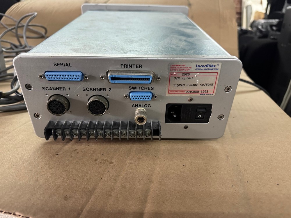 Beta LaserMike Model 501-195 LASER MICROMETER Receiver 2020 Controller Scanner