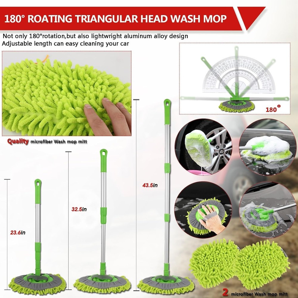 Ultimate 56Pc Car Wash Cleaning Kit