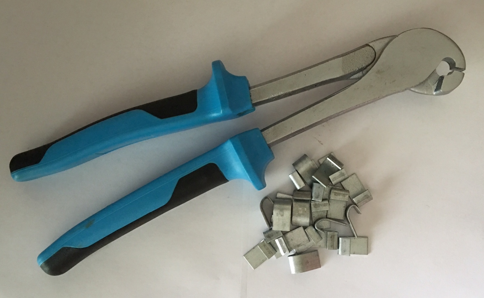 J-clip Pliers Heavy Duty J- clips plier FREE SHIPPING jclip blue comfort handle