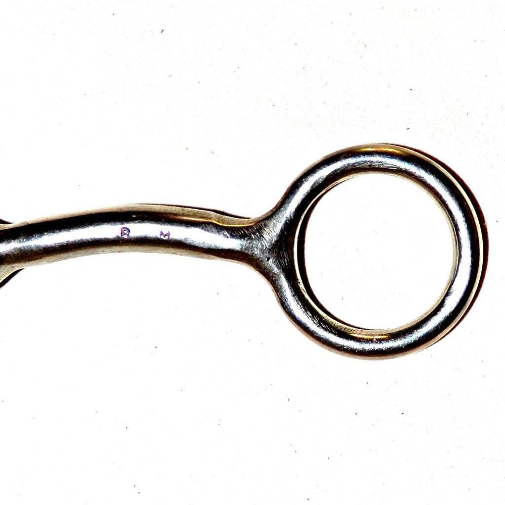 Bitmaster Smooth Copper Snaffle Tom Thumb Transition Bit 64905 5 inch Mouth
