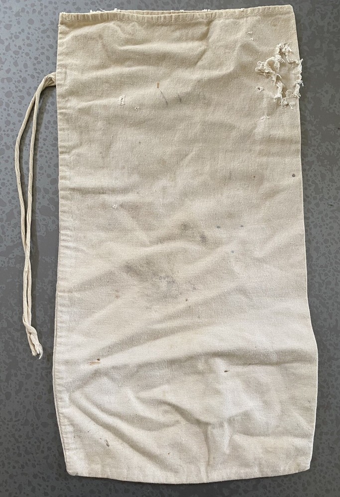 Old Canvas Coin Bag