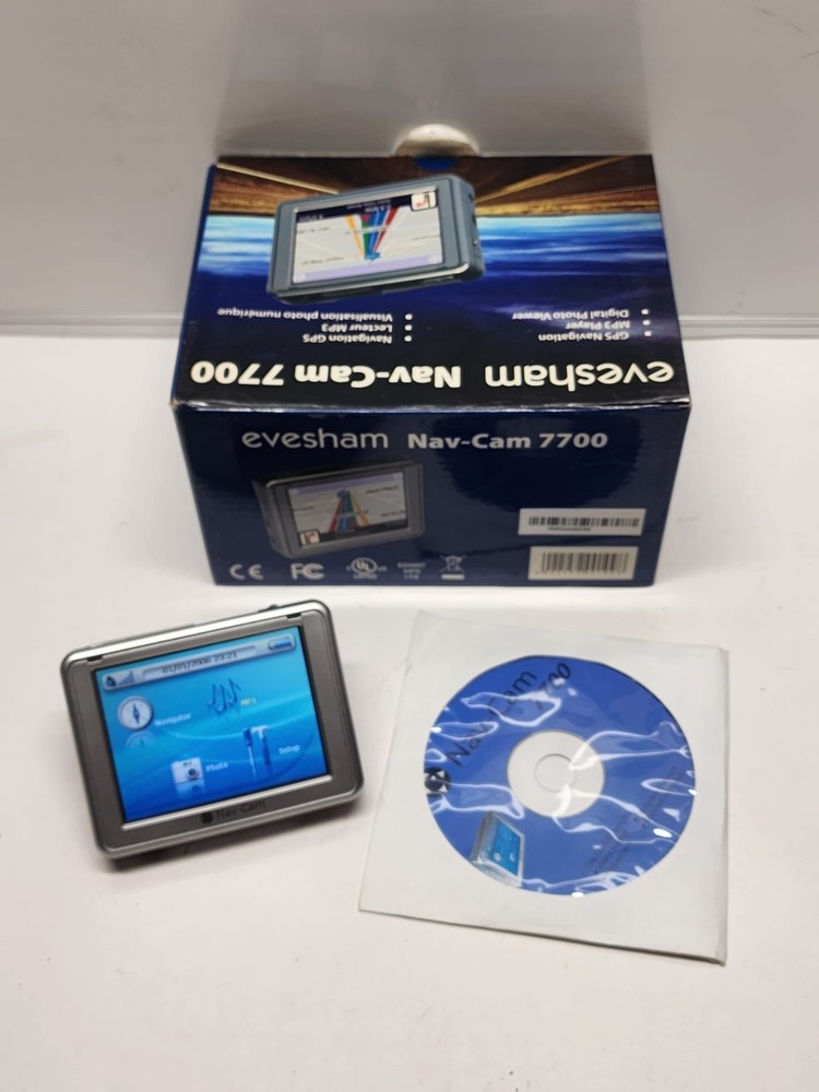 Evesham Nav-Cam 7700 GPS Works