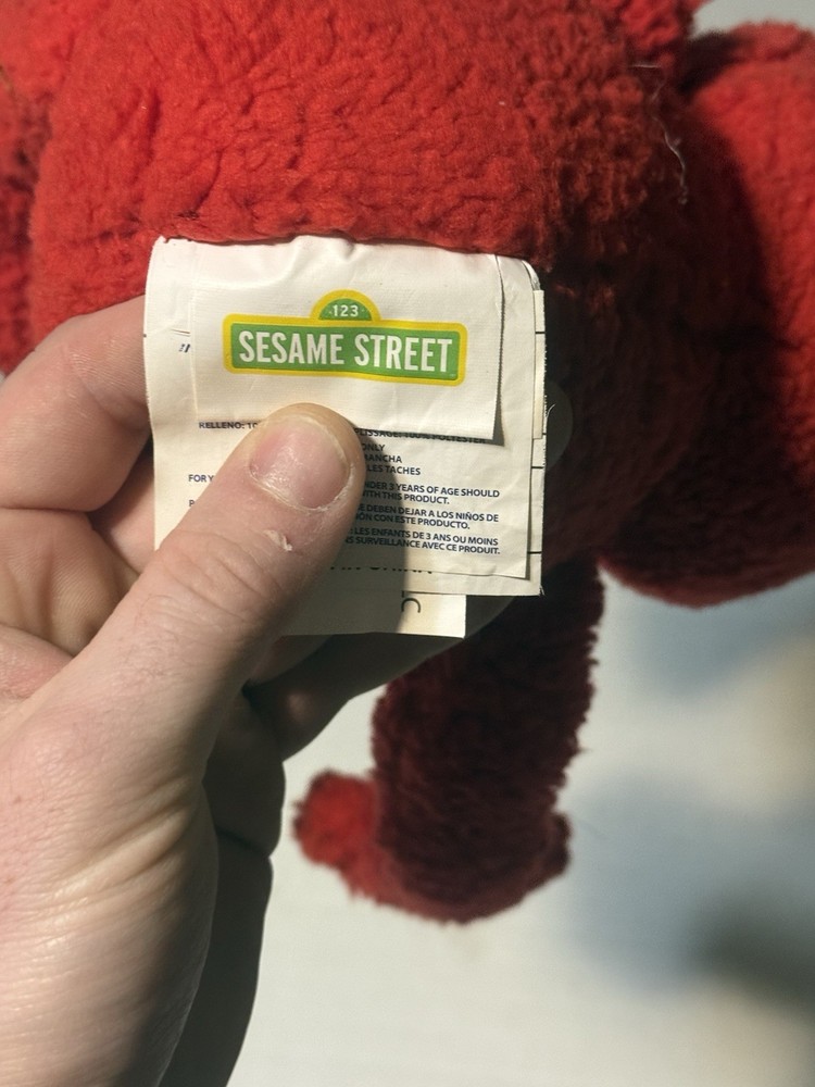 2014 sesame workshop Elmo plush