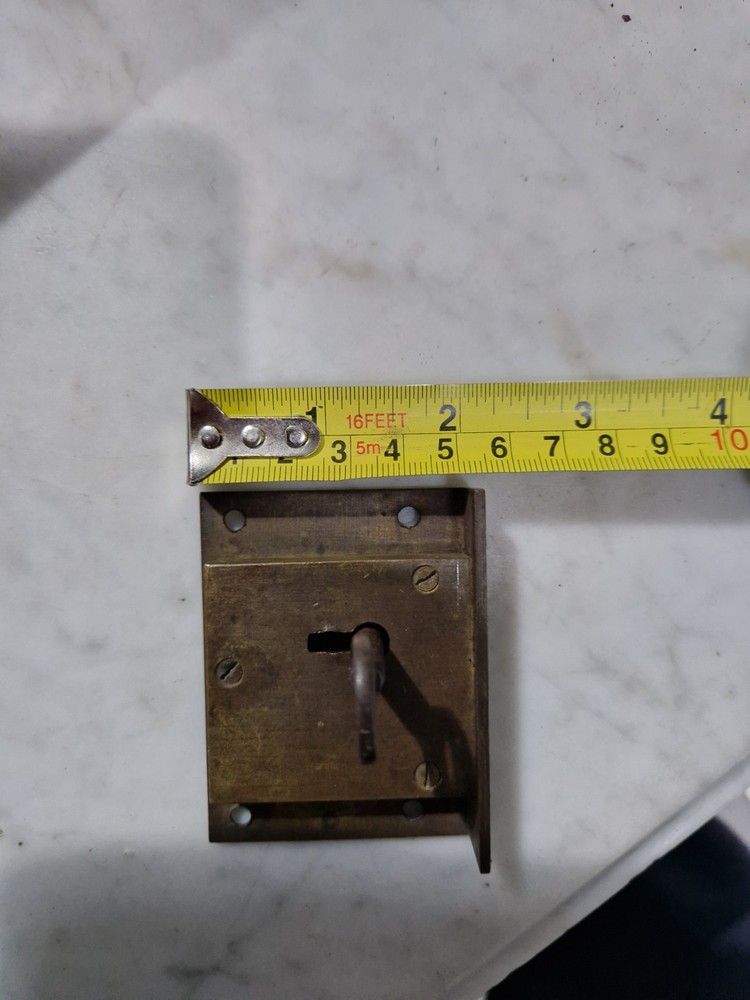 Vintage Working Lock With Key