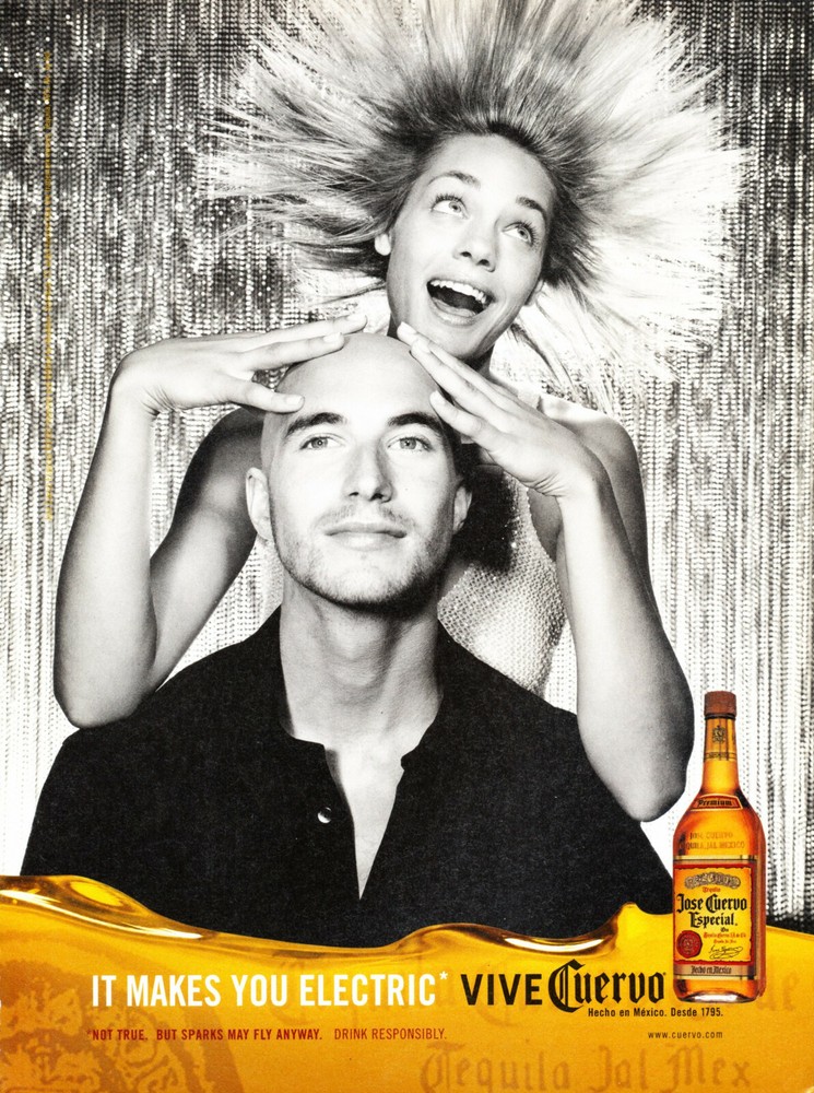 JOSE CUERVO TEQUILA AD #43 RARE 2003 OOP