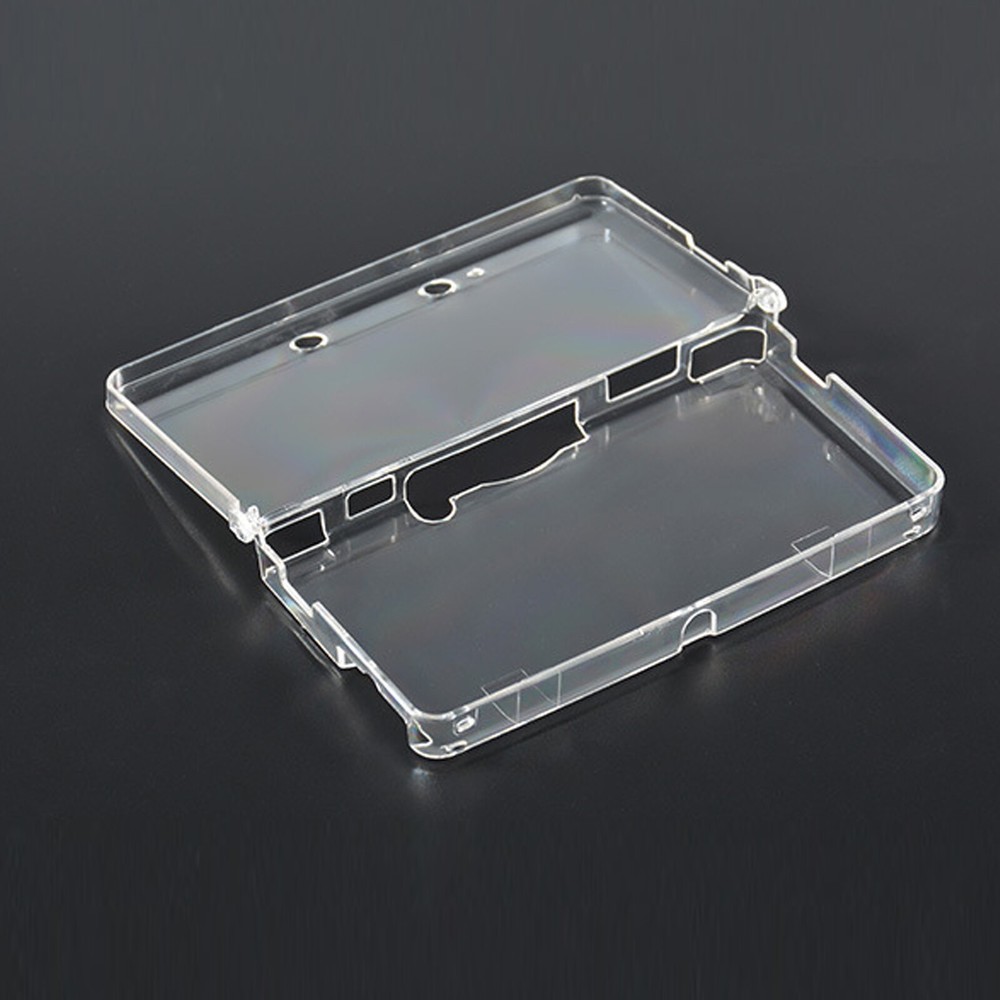 Clear Snap-on Plastic Crystal Hard Shell Case Protective Cover For Nintendo 3DS