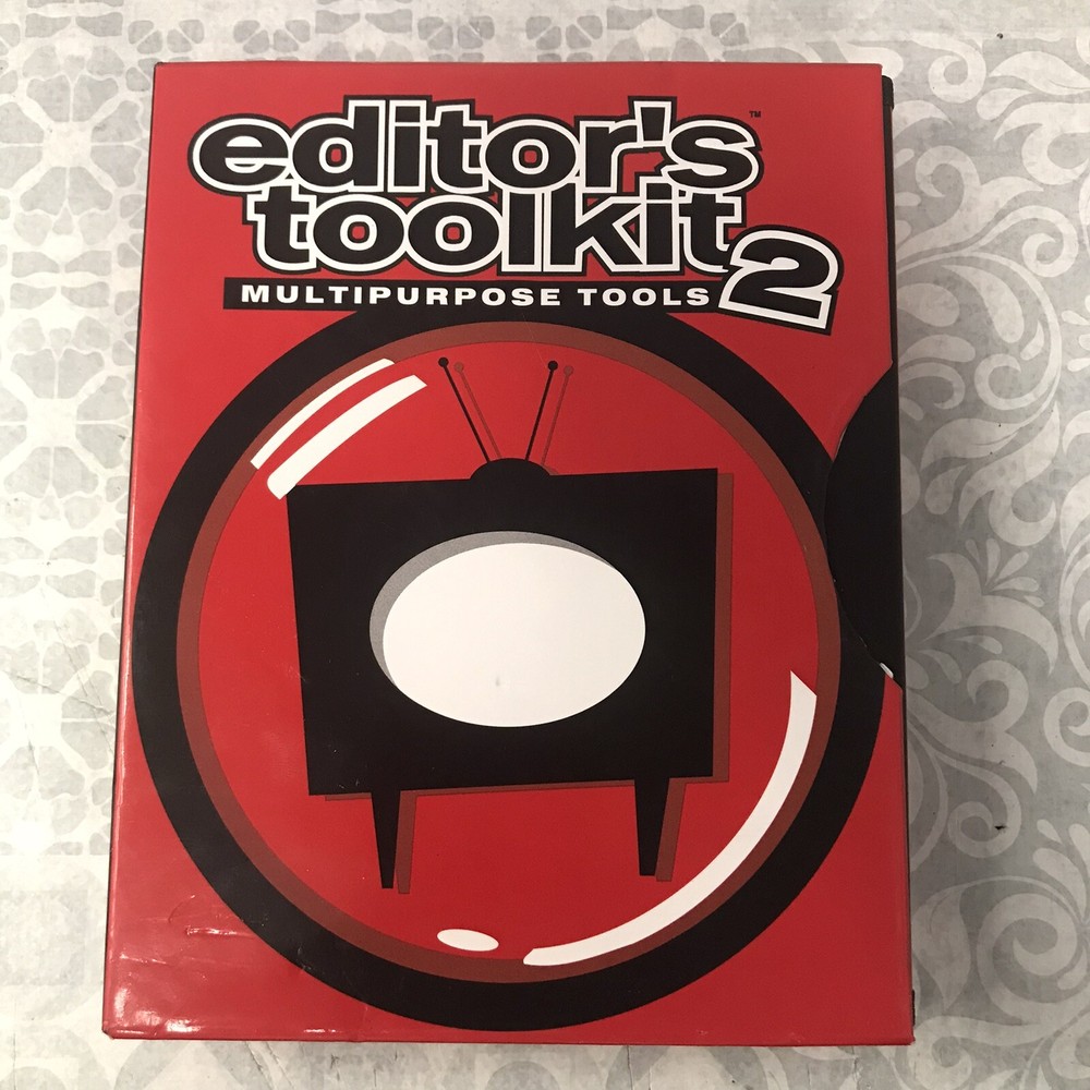 Digital Juice Editor's Toolkit 2: Multipurpose Tools Video Graphics Library DVD