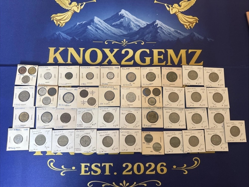 Large Bulk Of World Coins