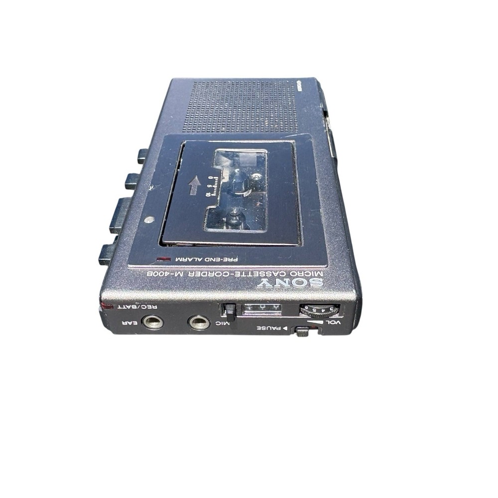 Sony M-400B Micro Cassette Corder Recorder Player
