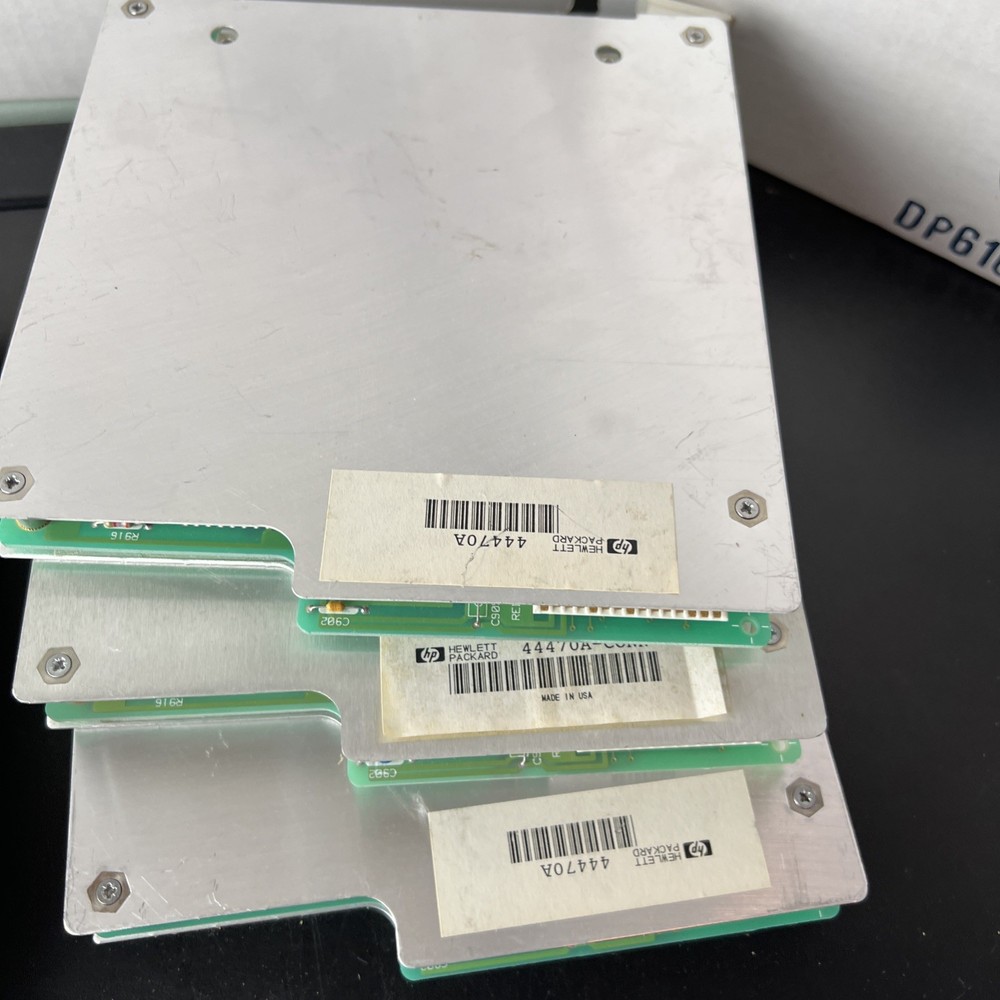 5x UNTESTED HP 44470A 10-CHANNEL MULTIPLEXER MODULE - NO CONNECTION TERMINAL