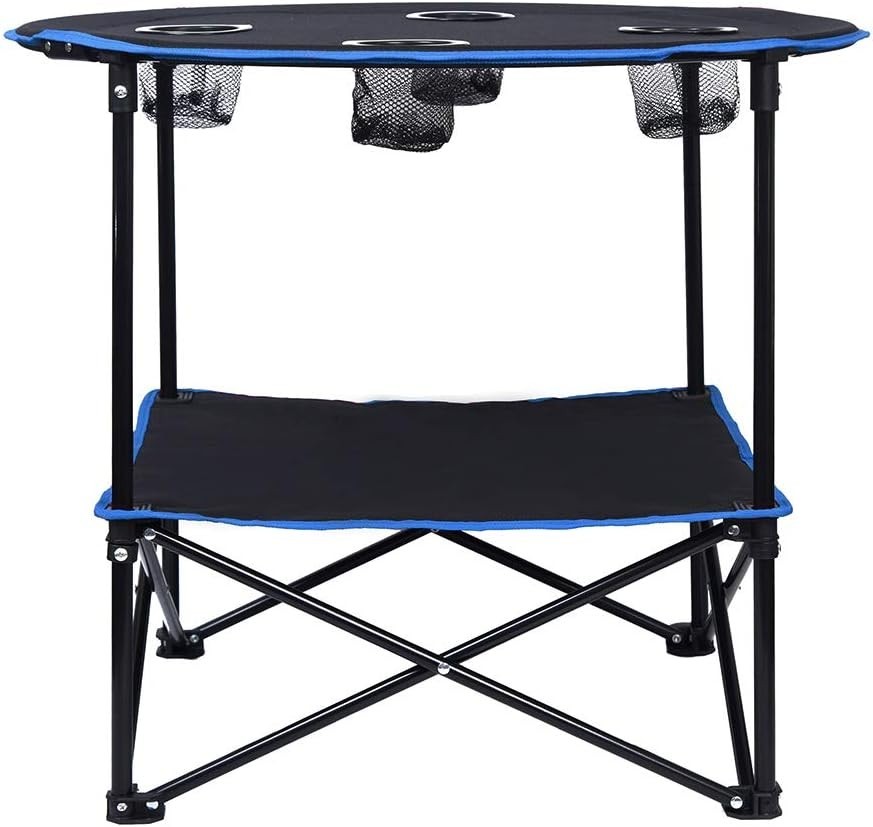 Durable Folding Picnic Table - Easy Assembly & Stain Resistant for Any Adventure