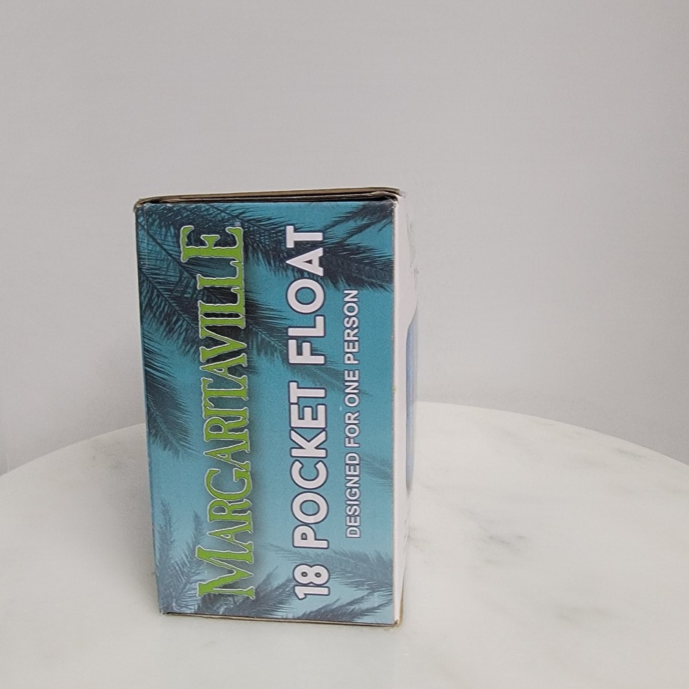 Margaritaville 18 Pocket Float It’s 5 O’clock Somewhere Pool Water Float FUN!