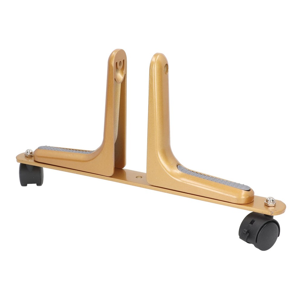 Gold 2 Set Room Divider Screen Holder Width Adjustable Movable Screen Partition