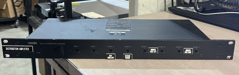 OXMOOR MDA-26 AMPLIFIER