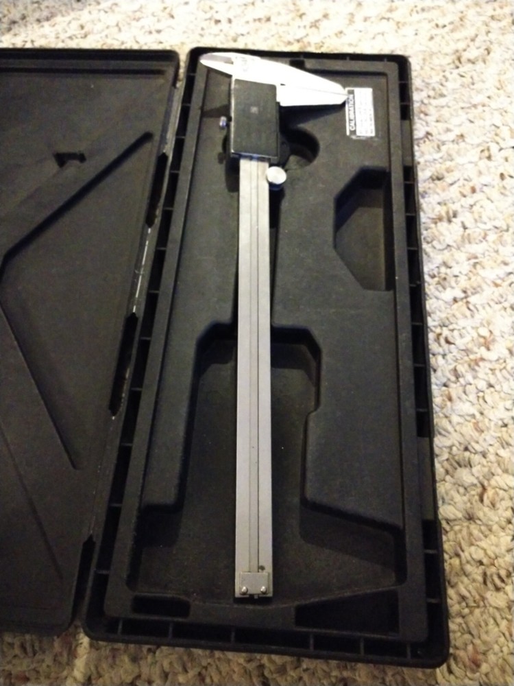 MITUTOYO TOOLS 8” ABSOLUTE DIGIMATIC INSIDE / OUTSIDE CALIPER, CD-8CS, 500-197