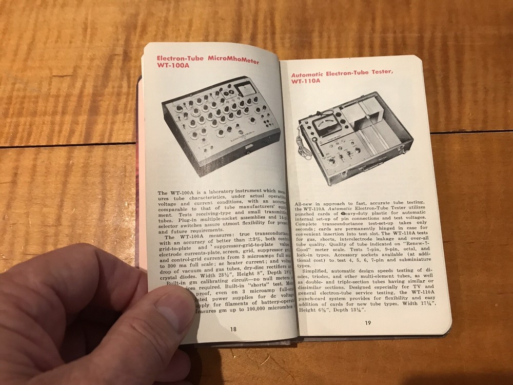 RCA Tube Pocket Reference Catalog Book Guide Electronics 1959 Socket Diagrams