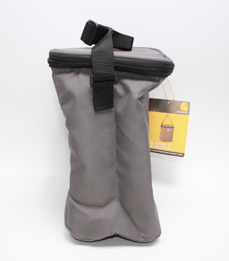 Carhartt Grey Vertical 12 Can Cooler
