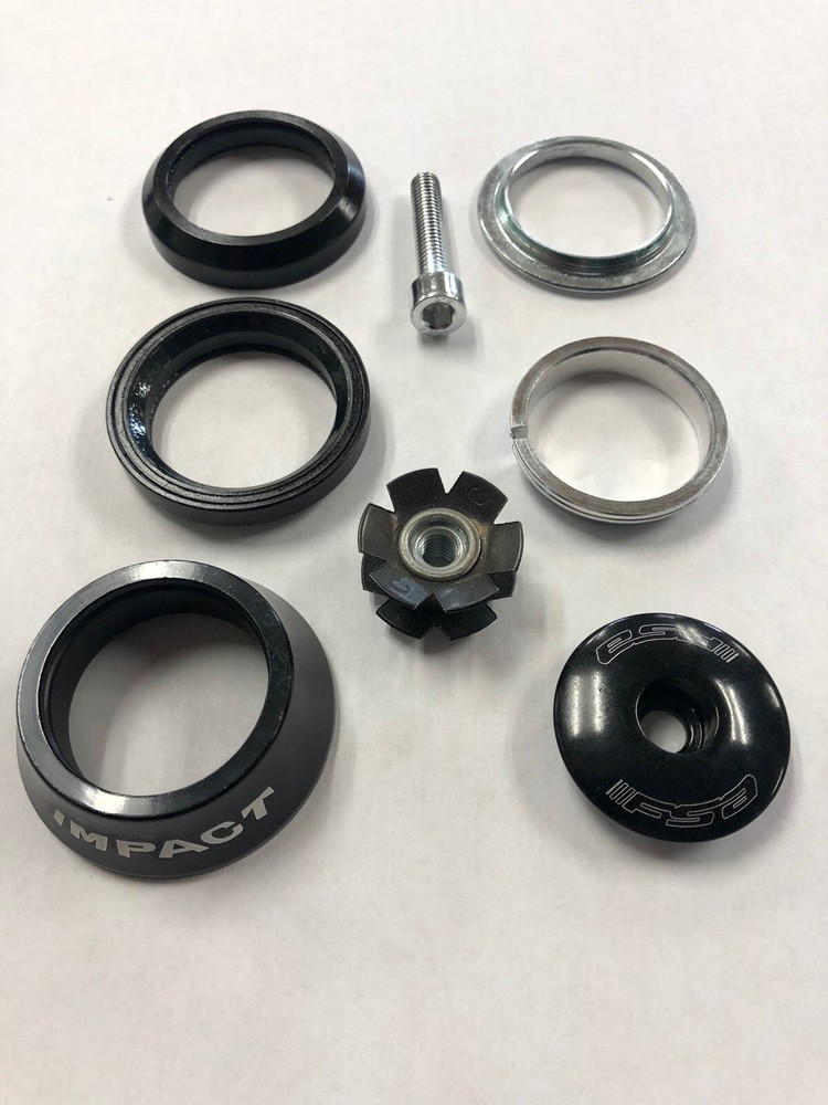 FSA Impact Integrated Headset Black 1 1/8" New