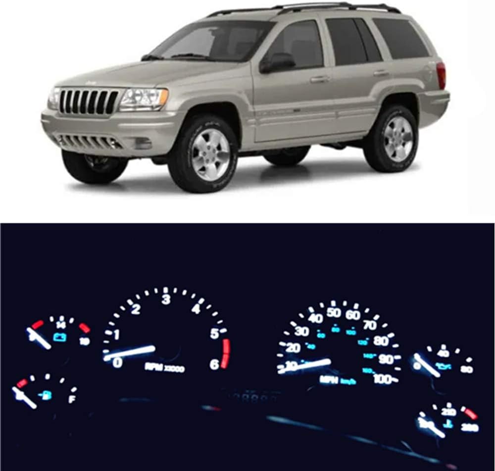 Super Bright Dash Cluster Instrument Panel Gauge Bulb Lights Led Package White