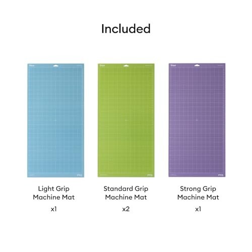 Cutting Mat Variety Pack 12"x24" (4 Count) for Explore & Maker - Standard, Light