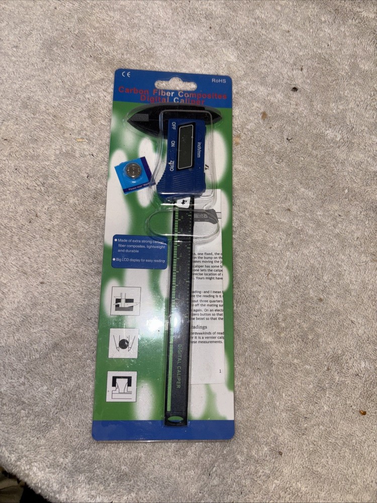 *Carbon Fiber Composites Digital Calipers*