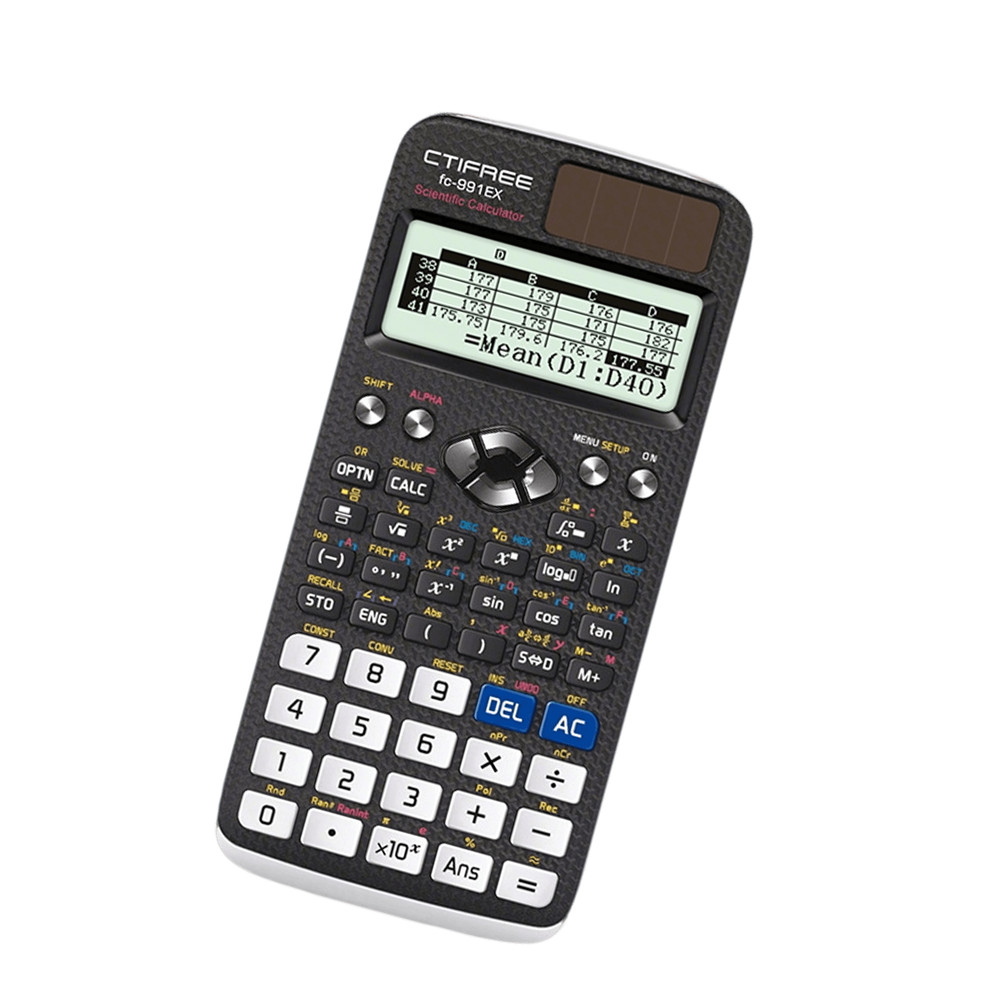 FX-991EX Advanced Engineering Scientific Calculator - 552 Function Solar