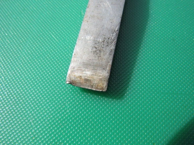 SNAP ON 1/2" PPC816 FLAT TIP CHISEL 6" LENGTH UNDERLINE LOGO PPC816A USED