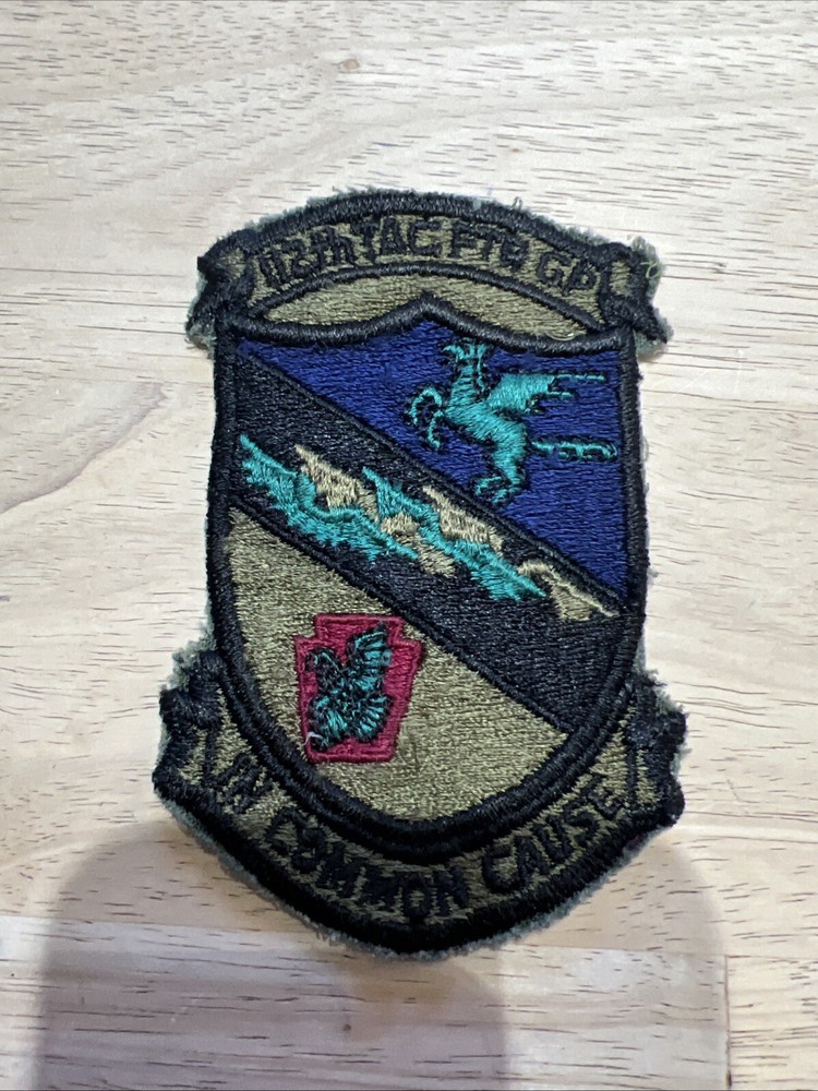 US Air Force 112th Tactical Fighter Squadron Subdued Patch