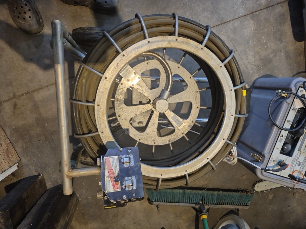 ARIES GAS CAM SETUP WITH PUSH CABLE REEL NO CAMERA
