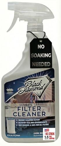 Ultimate Spa & Pool Filter Cleaner Spray, Professional Strength Fast 1-Quart