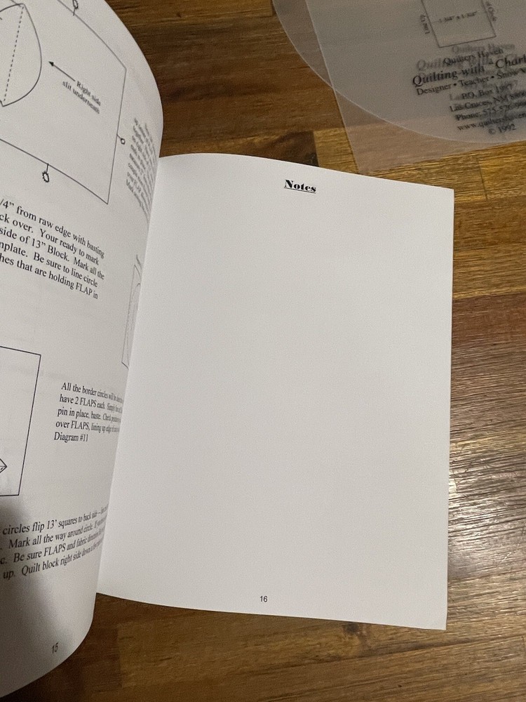 Less than Traditional Quilting Kit Haven Pattern Basic Technique Pattern READ