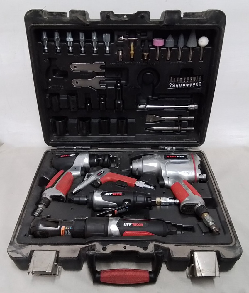 EXELAIR Professional Air Tool Accessory Kit - Read Description!