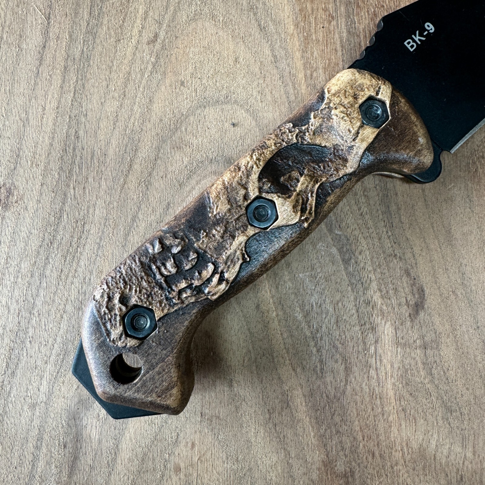 Shadowskull scales for Ka-Bar Becker bk-2 bk-7 bk-9 etc / made in USA