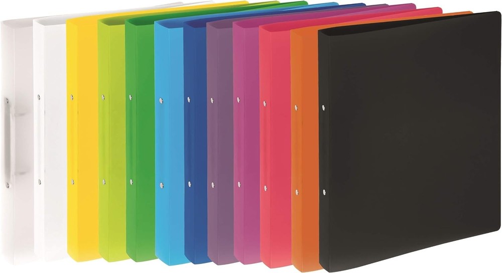 Pagna Lucy Basic Polypropylene A4 Ring Binder with 2 Ring Mechanism 16 mm Blue