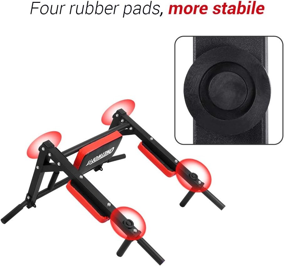 Multifunctional Wall Mounted Pull Up Bar Chin Up bar Dip Station
