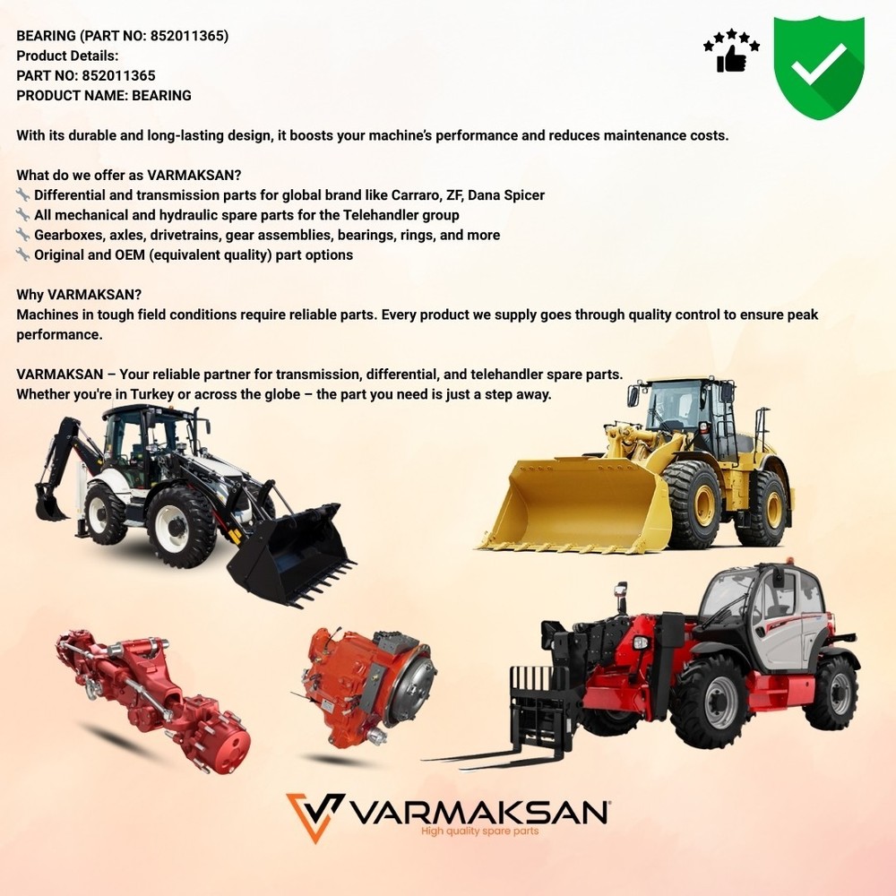 NEW 852011365 BEARING