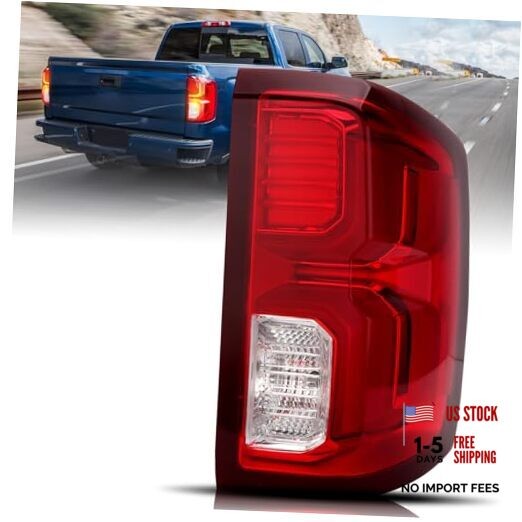 LED Tail Light Assembly Compatible with Chevy Silverado Passenger Right Side