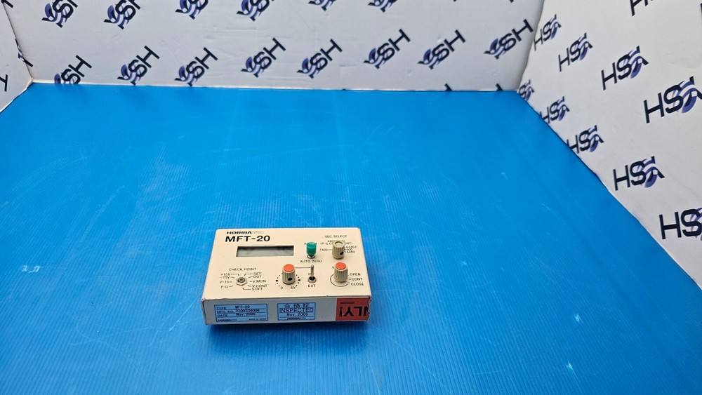 Horiba Stec MFT-20 Mass Flow Checker