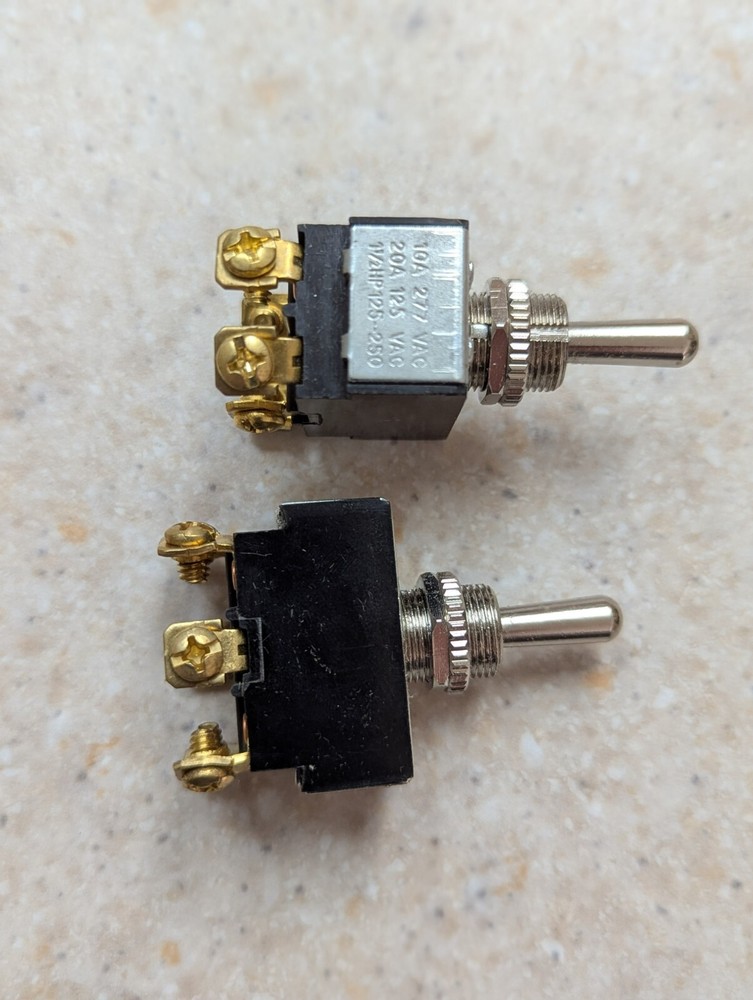 Toggle Switch E60272 / LR39145, 80,000 Series
