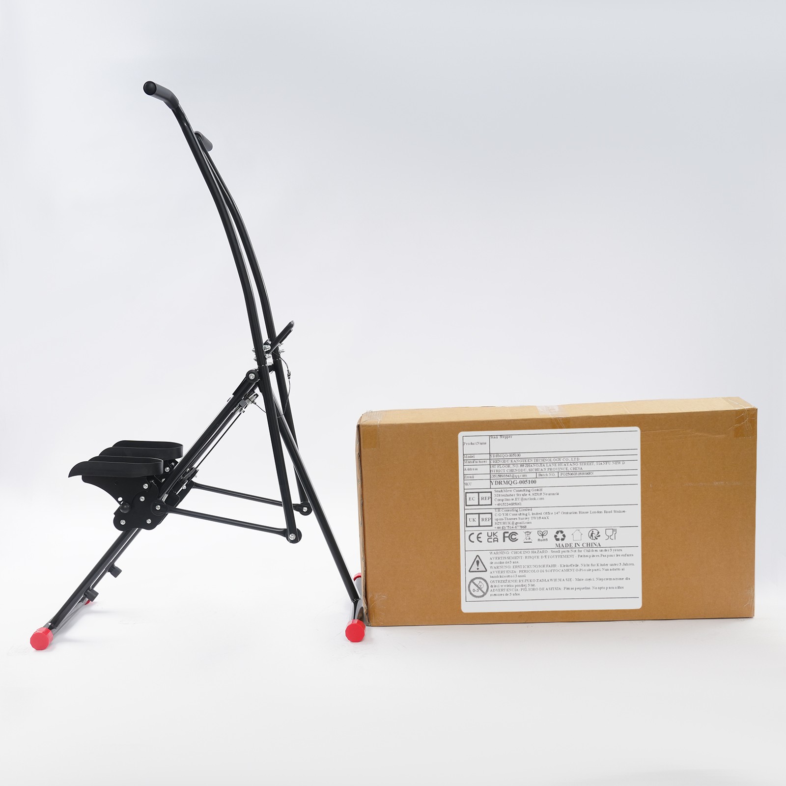 Stair Stepper Vertical Exercise Climber For Full-body Workout For Home Gym