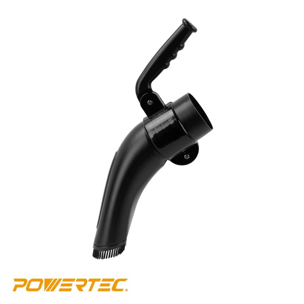 POWERTEC 70283 4-Inch Dust Collection Bench Nozzle w/Quick Change Handle